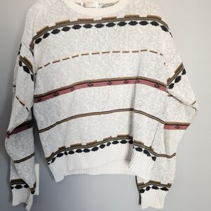 Vintage London Fog Crewneck Grandpa Sweater